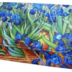 PU Leather Trifold Wallet for Women Large Capacity Credit Card Cash Holder